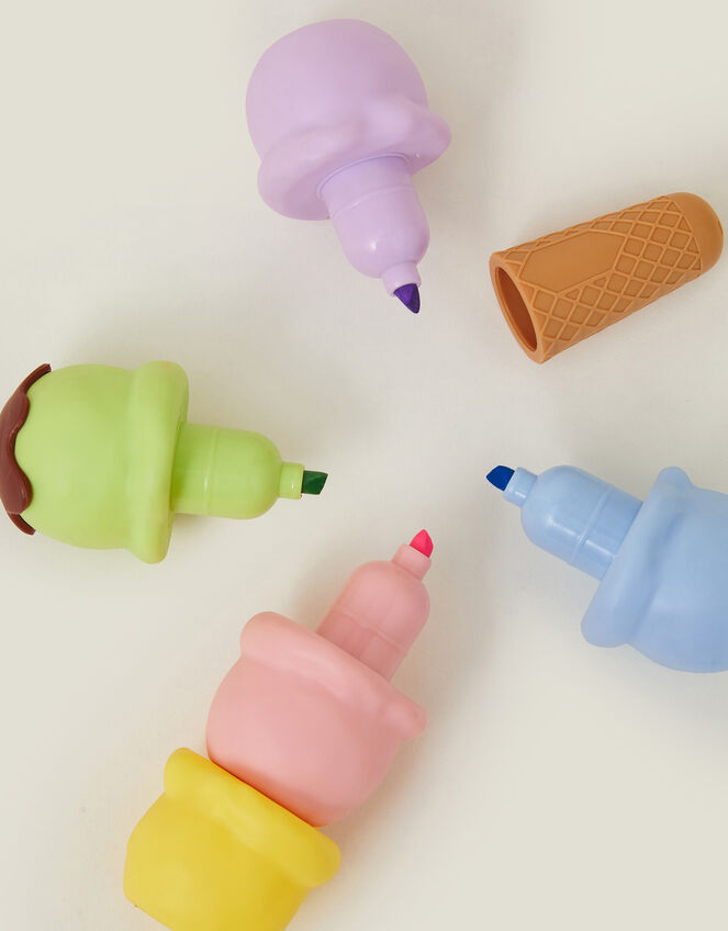 Ice Cream Stackable Highlighter Pens, , large