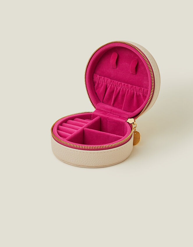 Medium Round Jewellery Box, , large