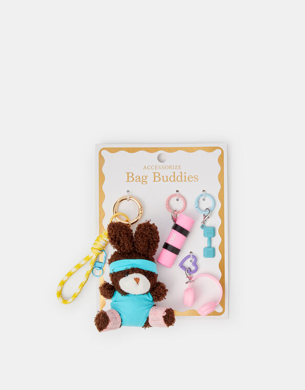 Gym Bunny Bag Charm, , large