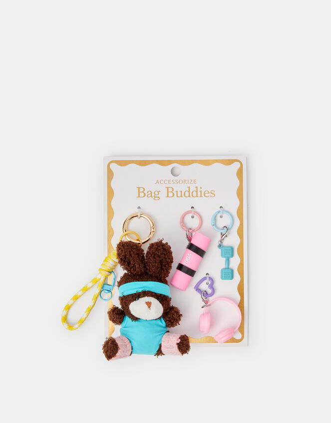 Gym Bunny Bag Charm, , large