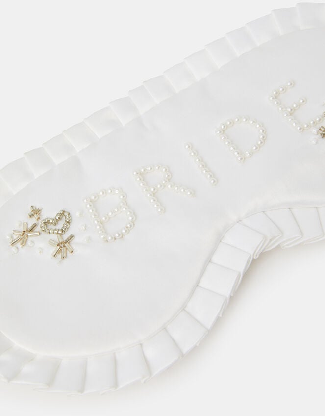 Bride Beaded Sleep Mask, , large