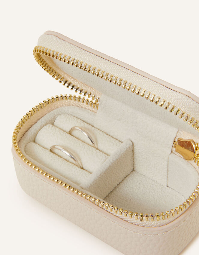 Mini Jewellery Box, Cream (CREAM), large