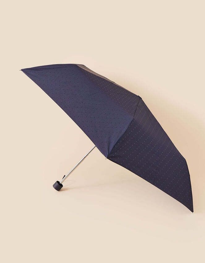 Polka Dot Umbrella in Recycled Polyester, , large
