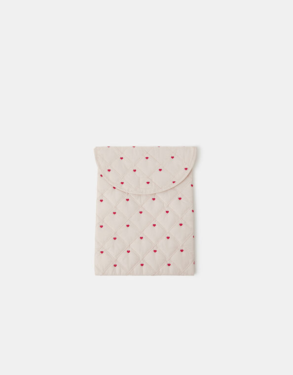 Heart Quilted Laptop Case, , large