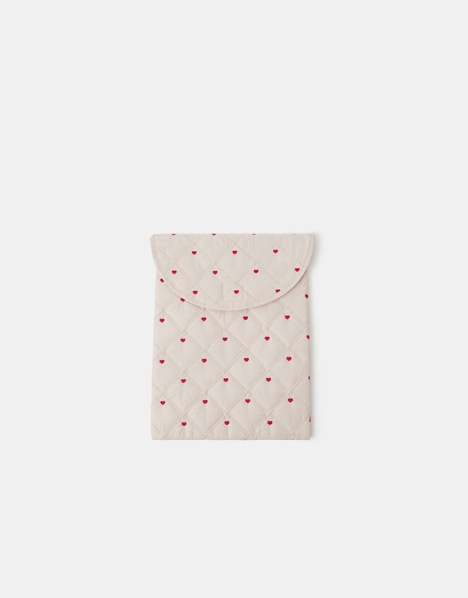 Heart Quilted Laptop Case, , large