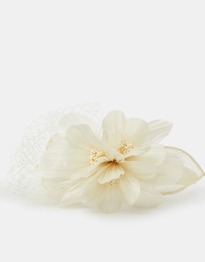 Floral Mesh Headband, , large