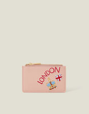 Embroidered London Cardholder, , large