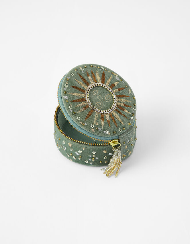 Sun Embellished Small Jewellery Box, , large