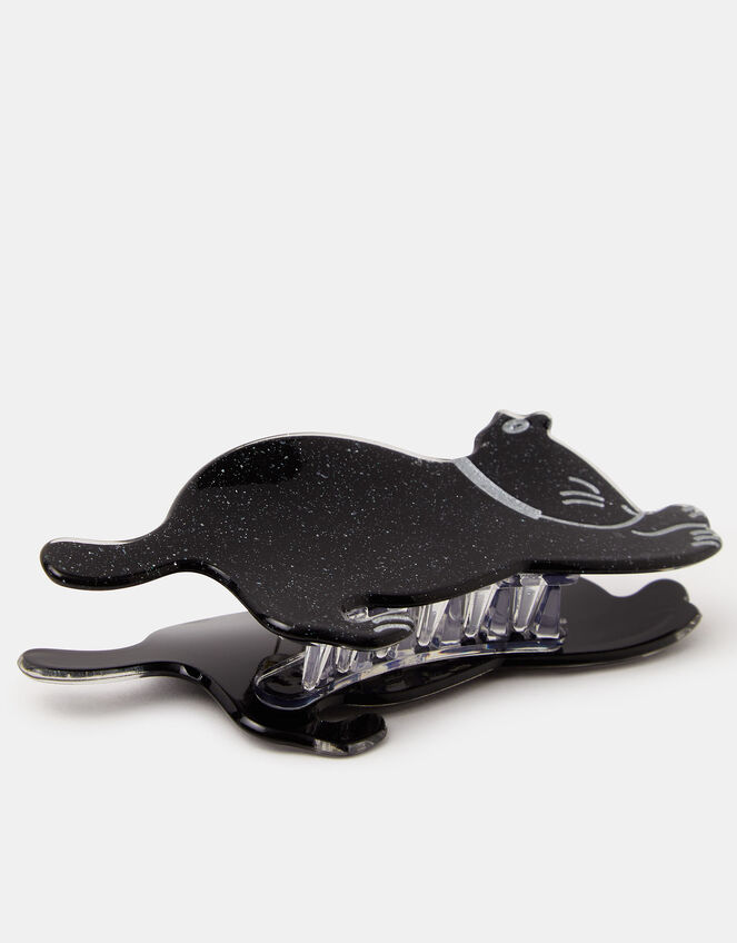 Black Cat Claw Clip, , large