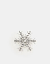 Jewel Snowflake Brooch, , large