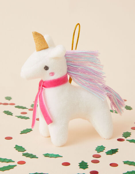 Unicorn Christmas Decoration, , large