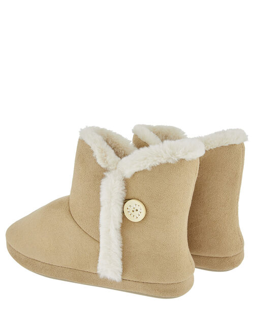 mens tan slipper boots