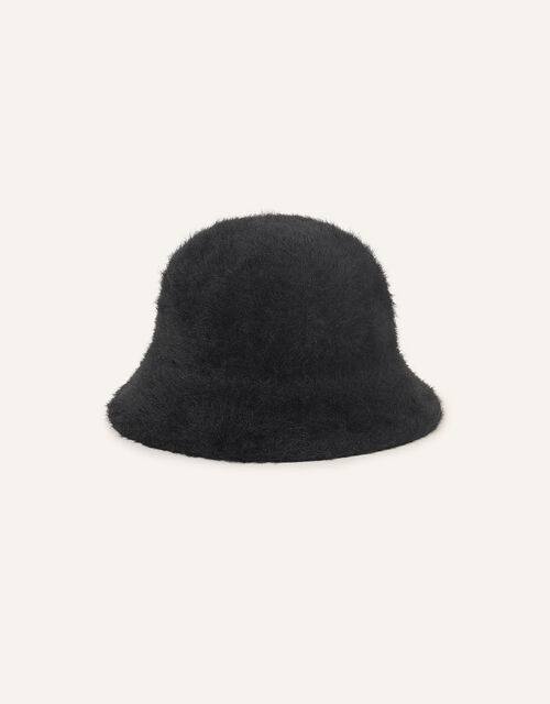 Fluffy Bucket Hat Black Hats Accessorize Global