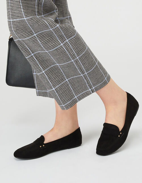 Soft Loafers Black Flat shoes Accessorize UK