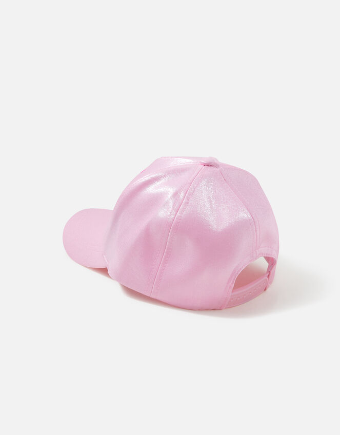 Girls Flamingo Sequin Baseball Hat , Pink (PALE PINK), large