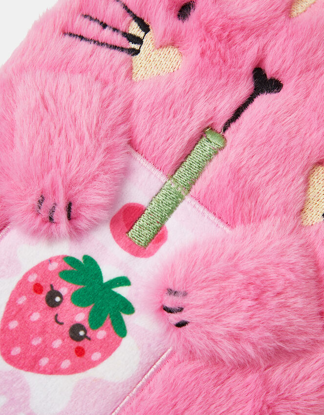 Girls Fluffy Kitty Notebook, , large