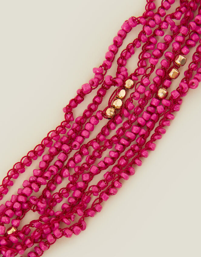 Layered Long Bead Necklace, , large