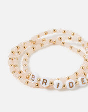Bridesmaid Beaded Bracelet Set, , large