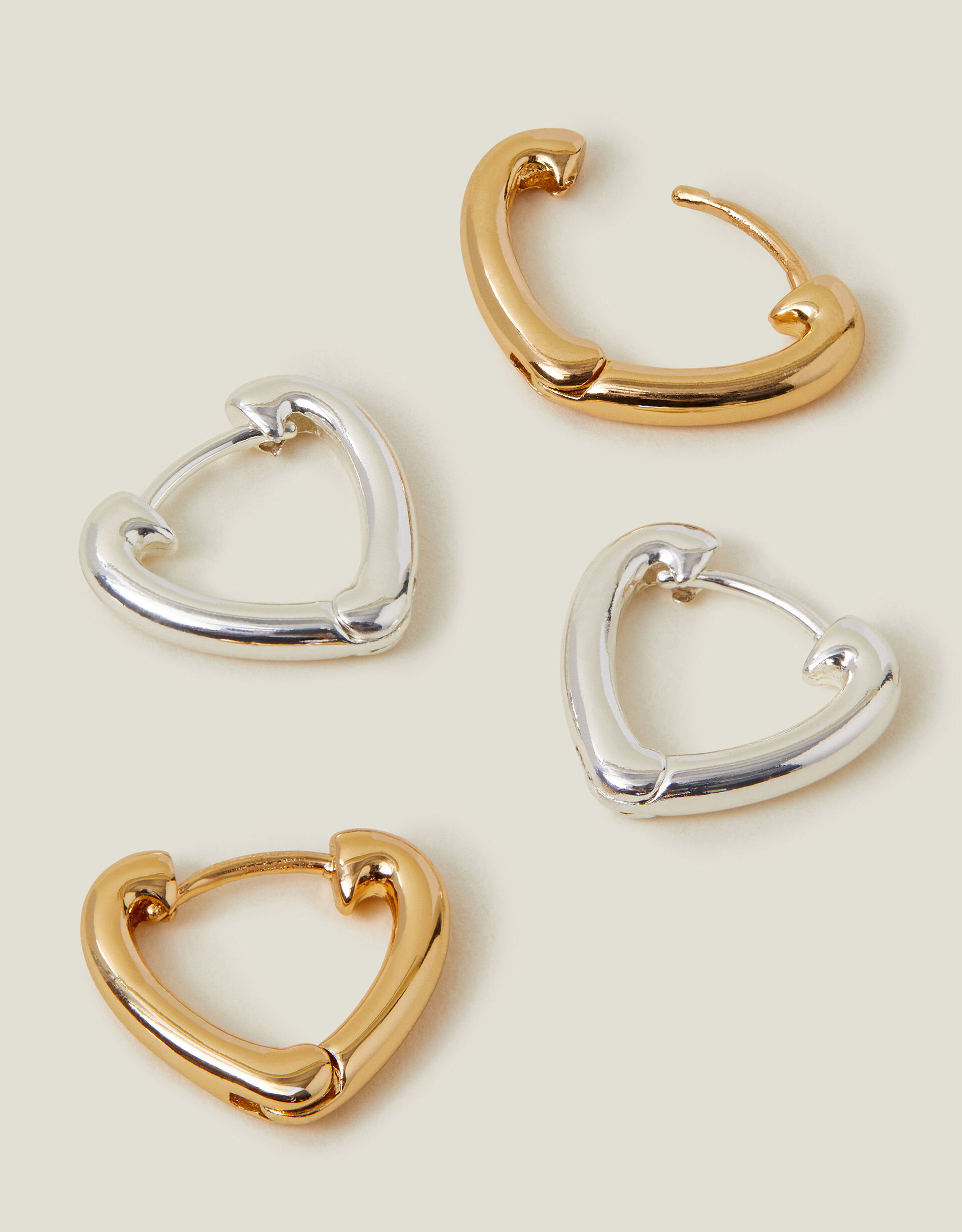 Accessorize heart earrings sale