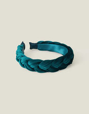 Velvet Plait Headband, , large