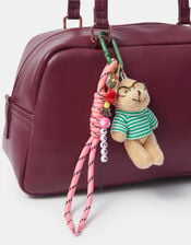 Accessorize x Good Manners Lucky Bear Bag Charm, , large