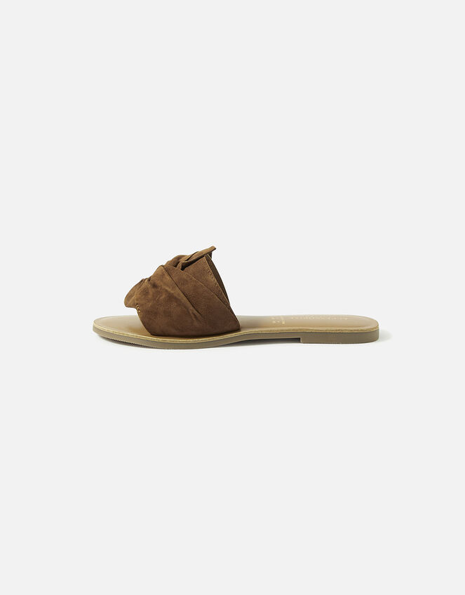 Perth Suede Sliders, Tan (TAN), large