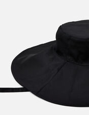 Oversized Bucket Hat Black, , large
