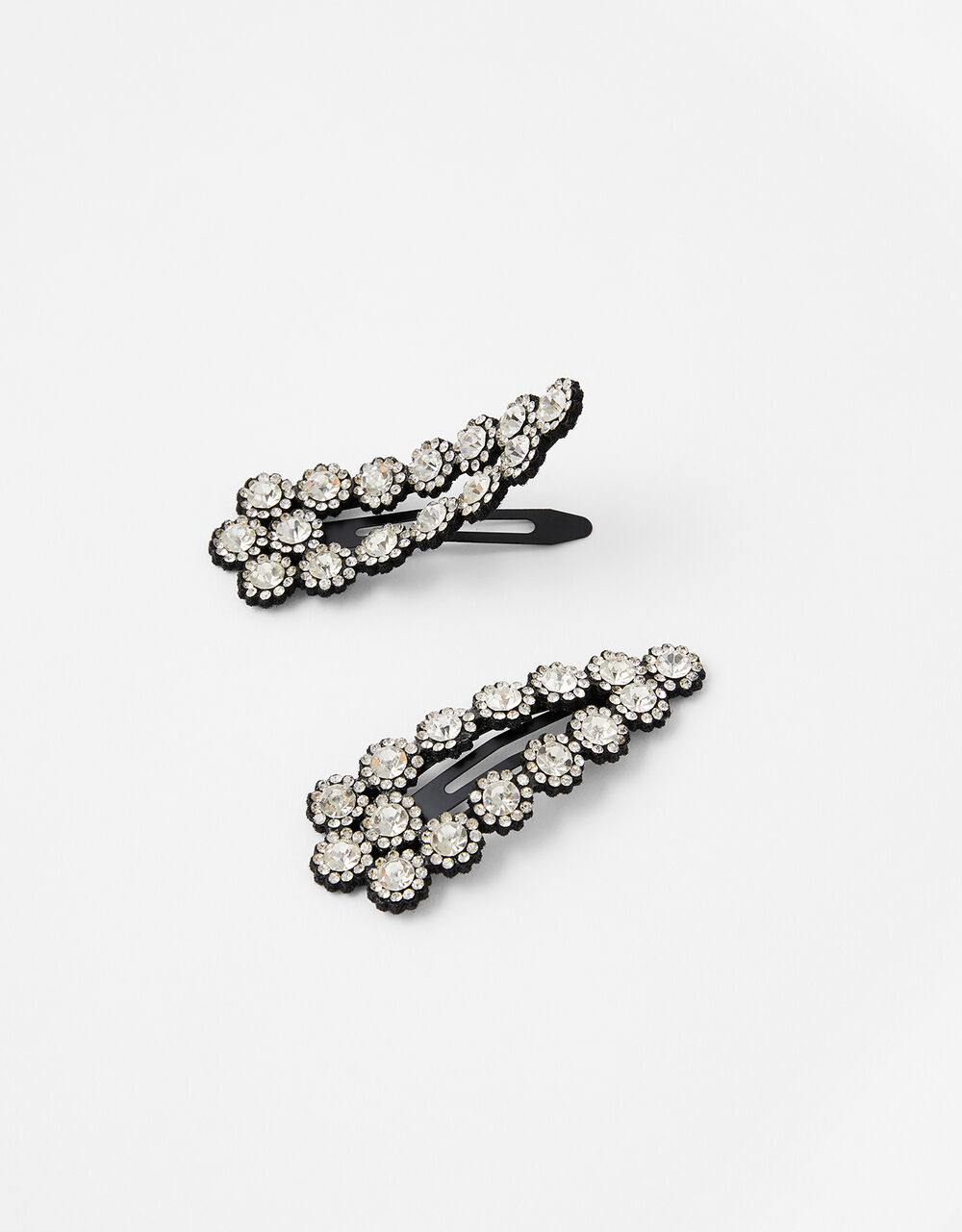 Halo Crystal Hair Clips Hair clips Accessorize UK