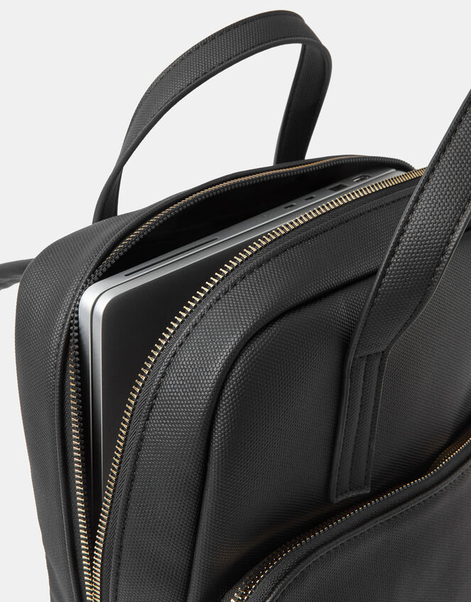 Lola Laptop Backpack, Black (BLACK), large