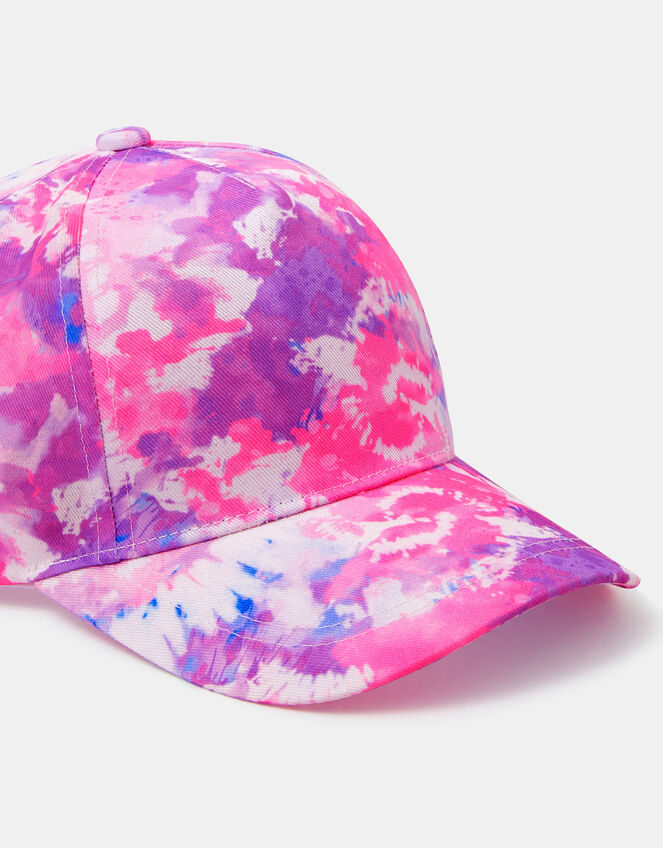 Girls Tie-Dye Cap, Multi (BRIGHTS MULTI), large