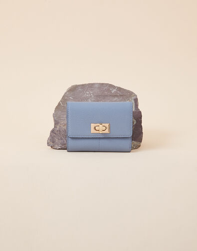 Small Twist-Lock Purse Blue, Blue (BLUE), large