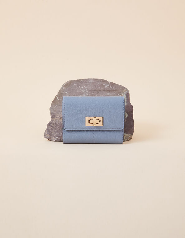 Small Twist-Lock Purse, Blue (BLUE), large