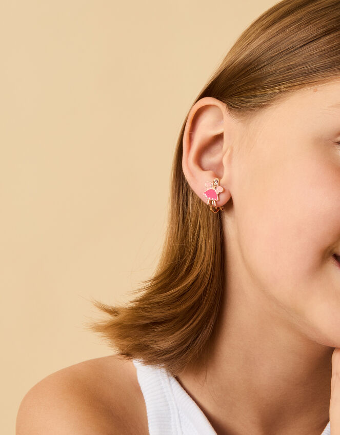 5-Pack Girls Fairy Clip-On Earrings, , large