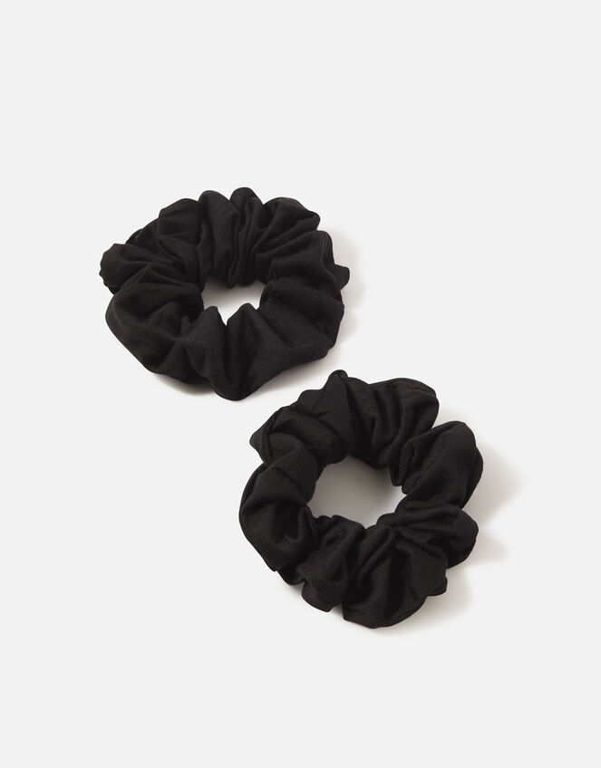 Large Hair Scrunchies Set of Two, , large