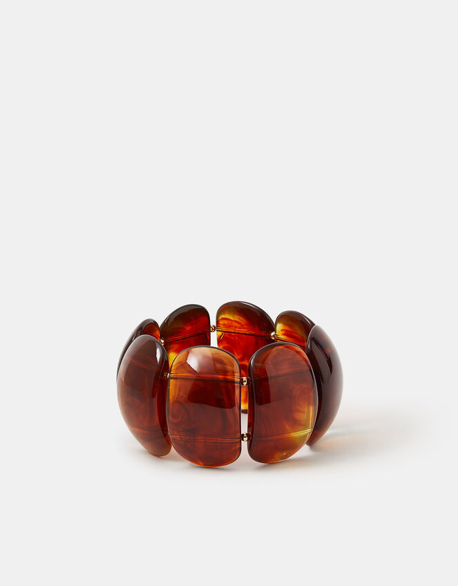 Chunky Resin Stretch Bracelet, , large