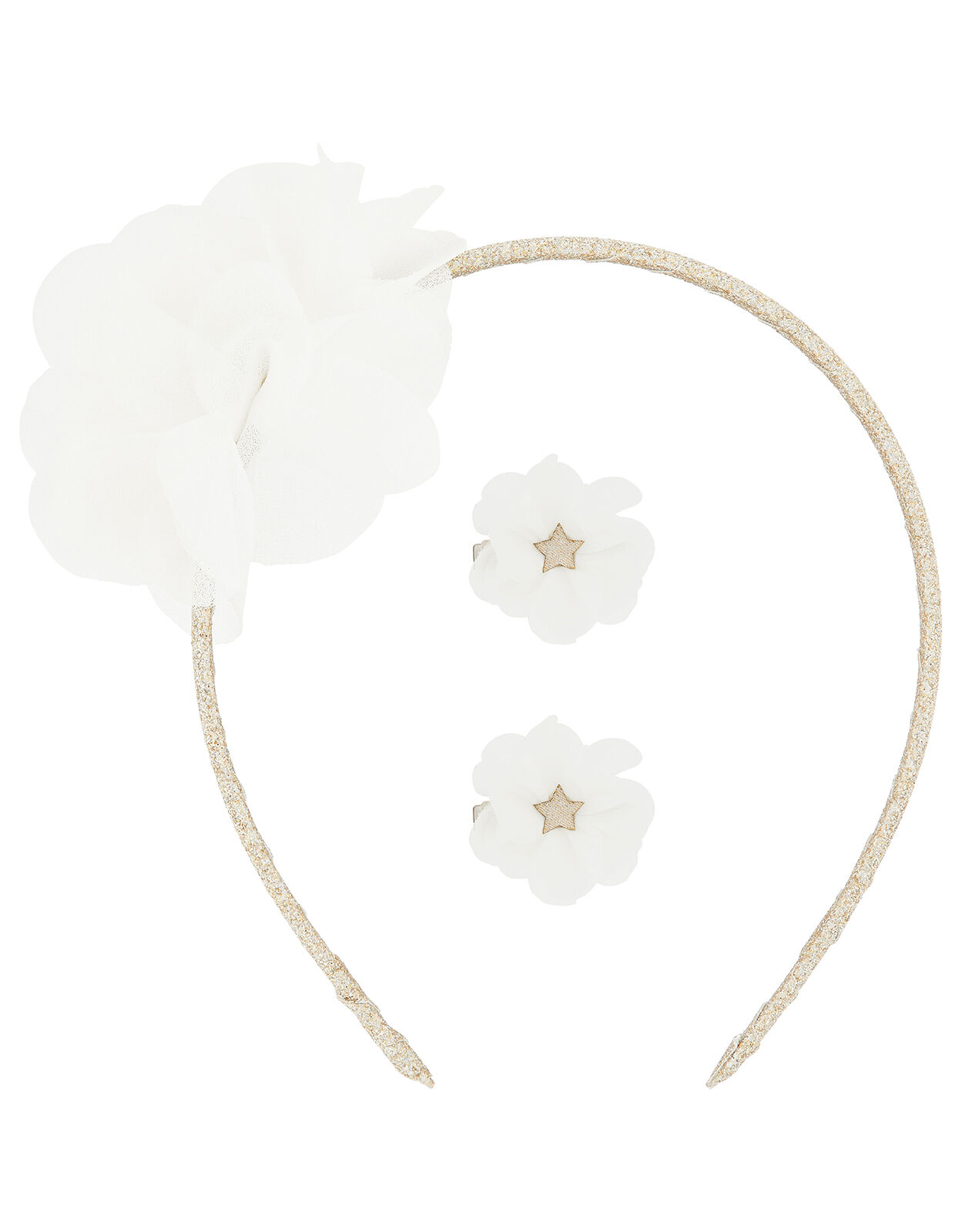 accessorize hair flower