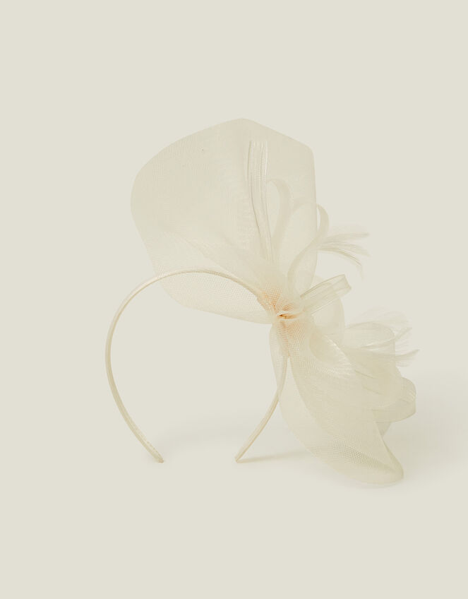 Mini Crin Fascinator, Ivory (IVORY), large