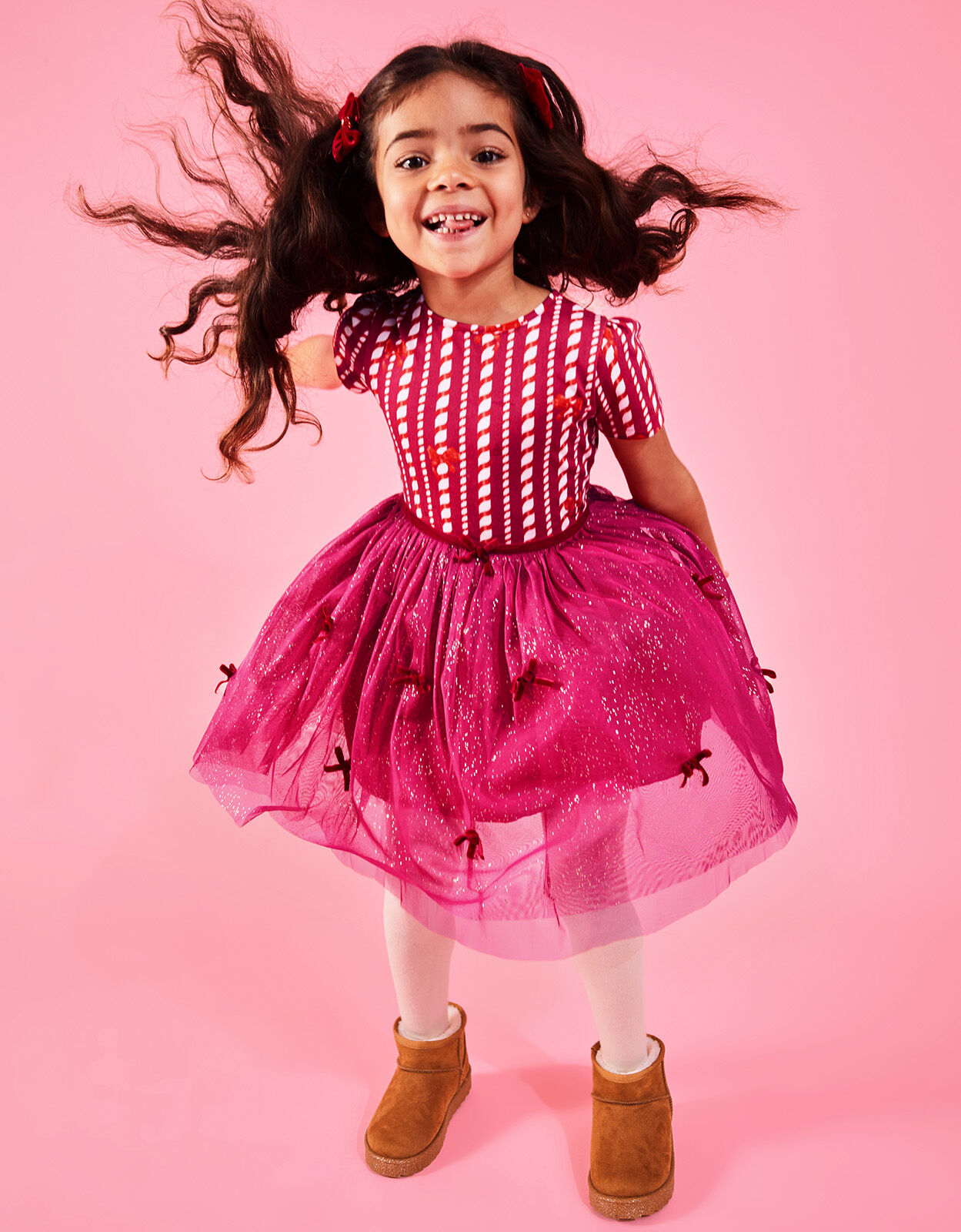 Girls red hotsell occasion dress