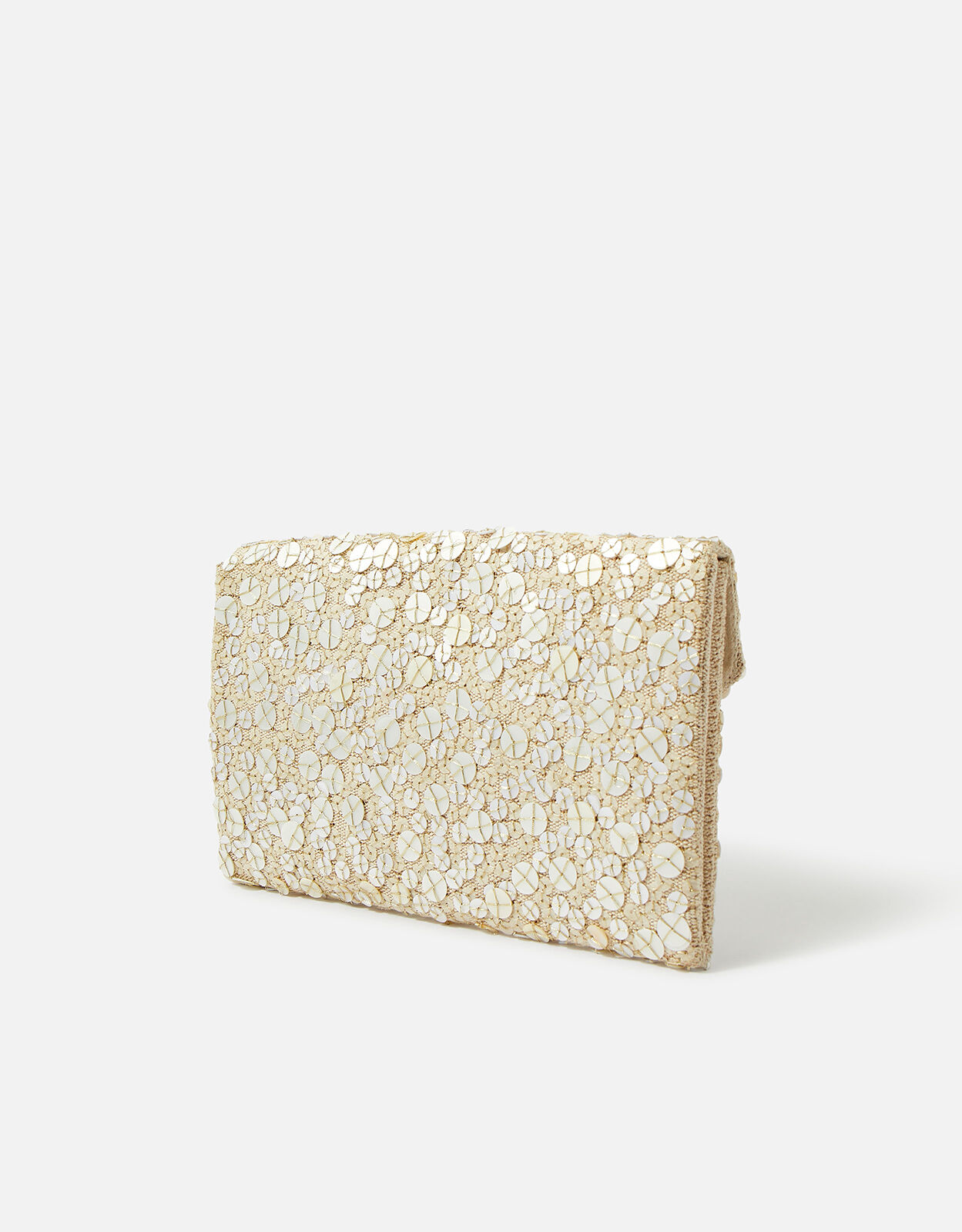 Ivory clutch bag accessorize 2025