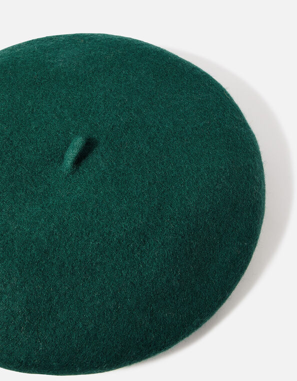 Beret Hat Green, Green (GREEN), large