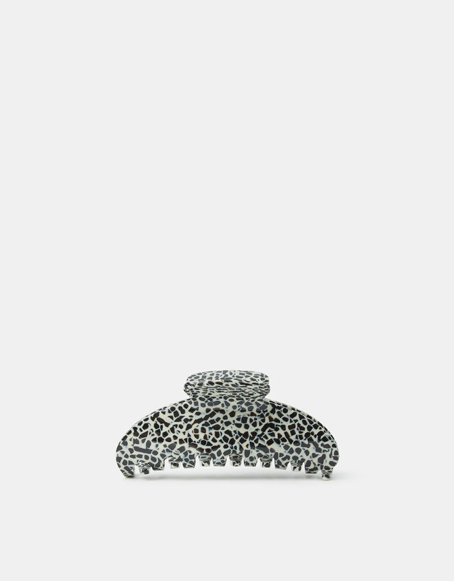 Speckled Monochrome Claw Clip, , large