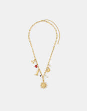 Stainless Steel Cowboy Charm Necklace, , large