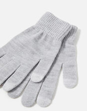 Metallic Touchscreen Glove Twinset, , large