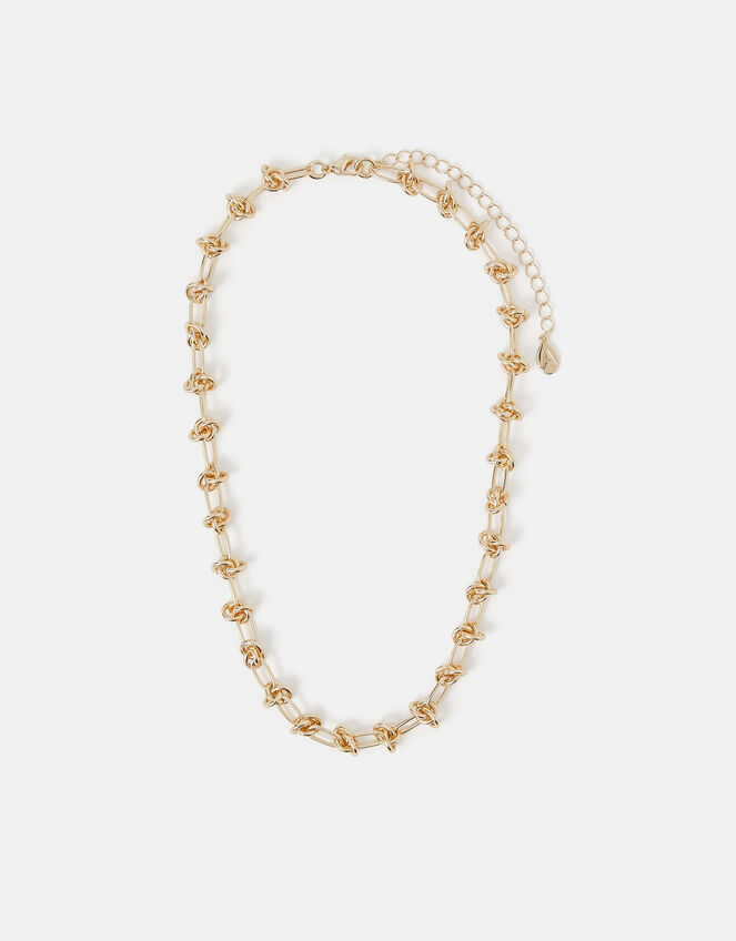Knot Chain Necklace, , large