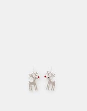 Christmas Reindeer Drop Earrings, , large