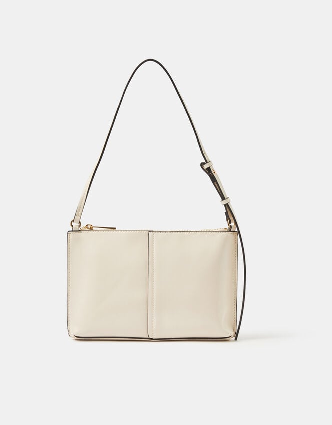 Slim Shoulder Bag, Cream (CREAM), large