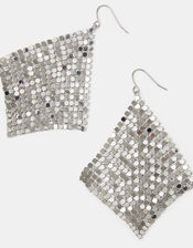 Chainmail Drop Earrings, , large