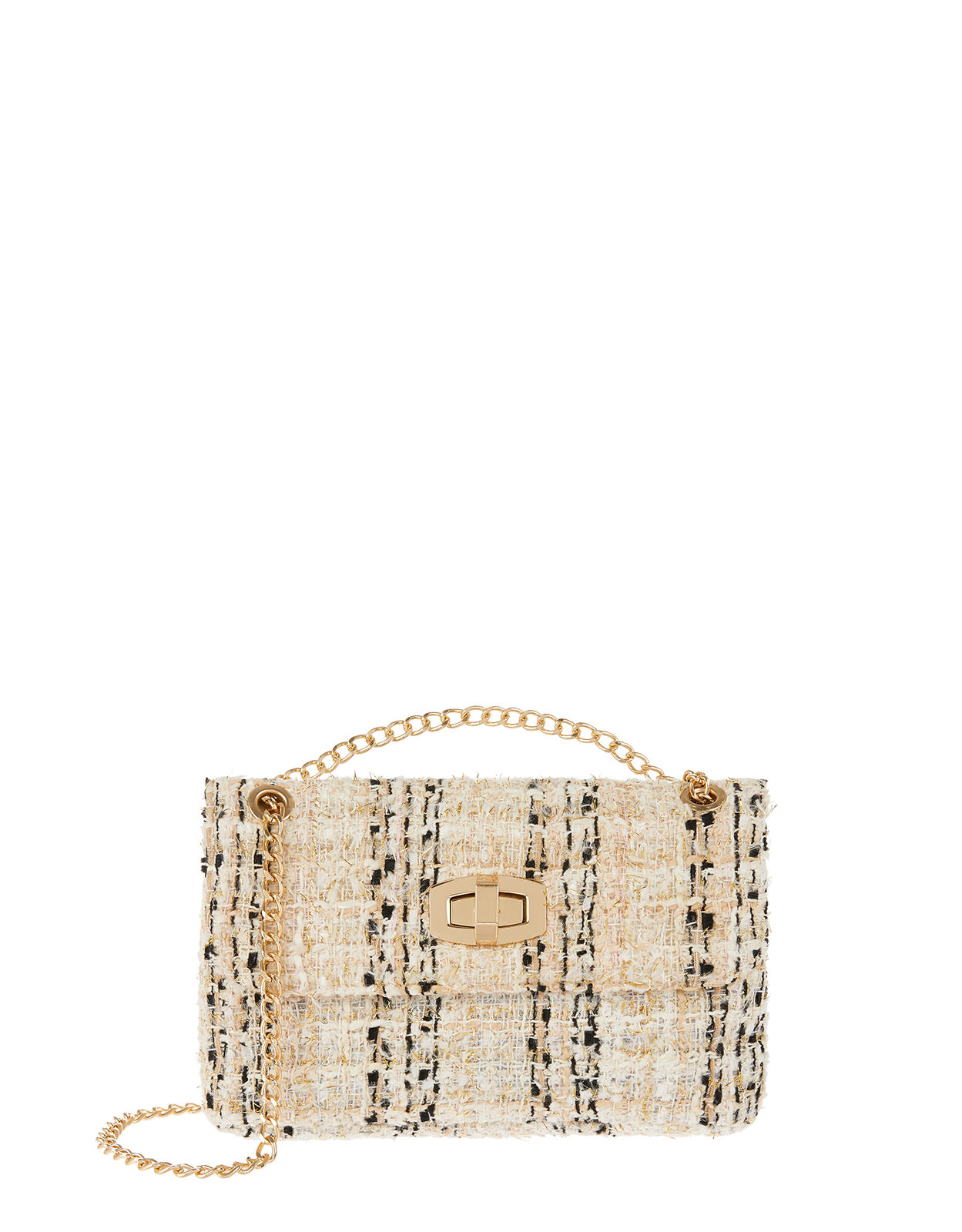 Accessorize tweed 2025 bag