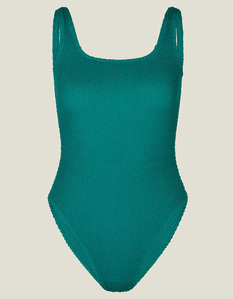 Crinkle Swimsuit, Teal (TEAL), large