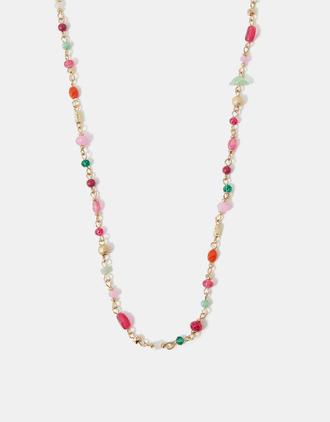 Long Bead Necklace, , large